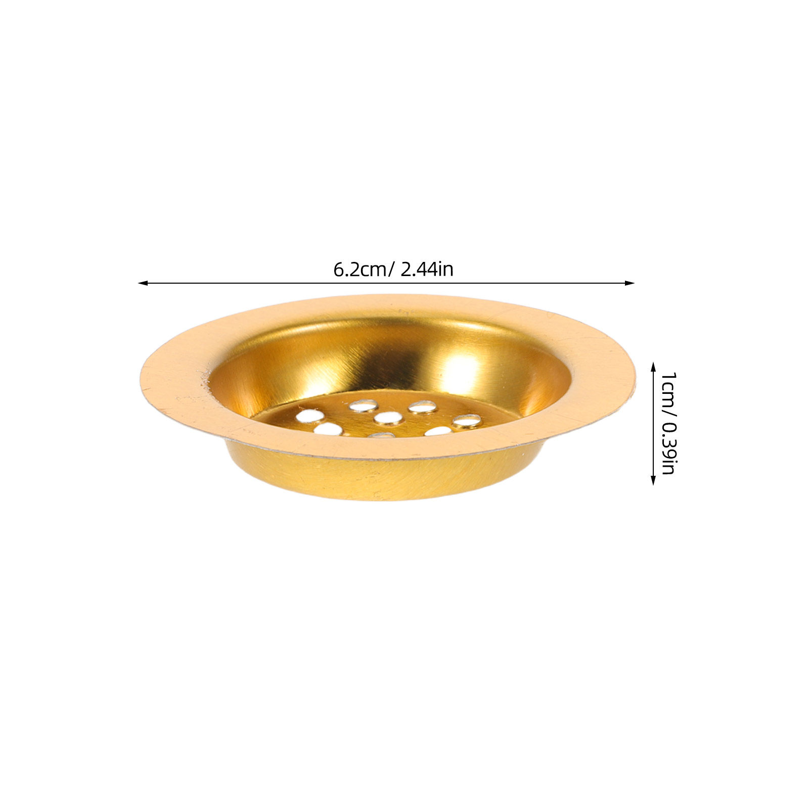 10Pcs Incense Burner Tray Gold - Incense Holder 评论和价格