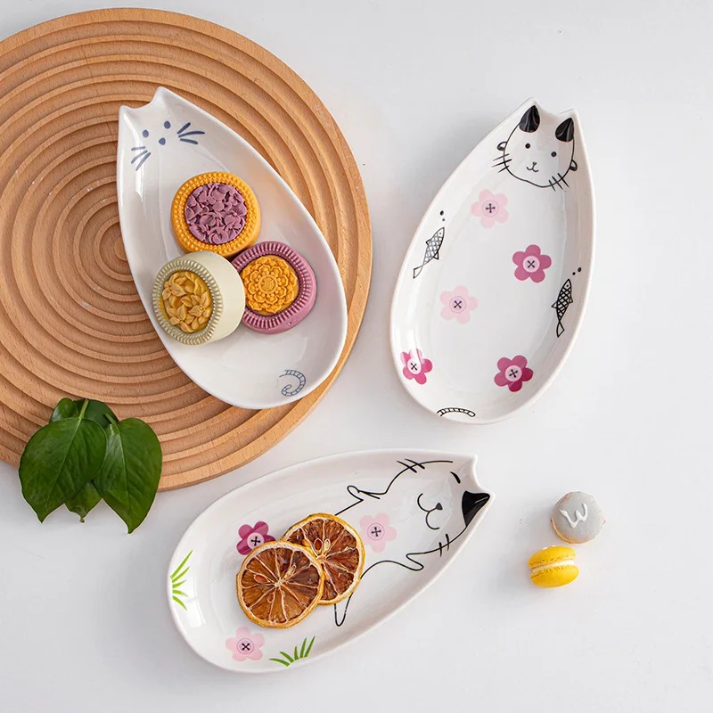 Creative Ceramic Cartoon Cat P - Japanese Snacks 评论和价格