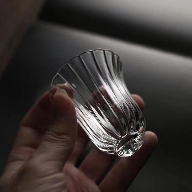 50ml Mini Floral Petal Glass T - Japanese Tea 评论和价格