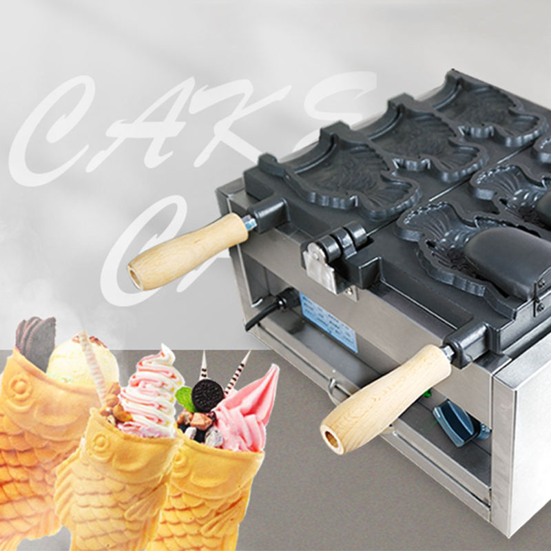 Commercial taiyaki machine 3-h - Japanese Snacks 评论和价格