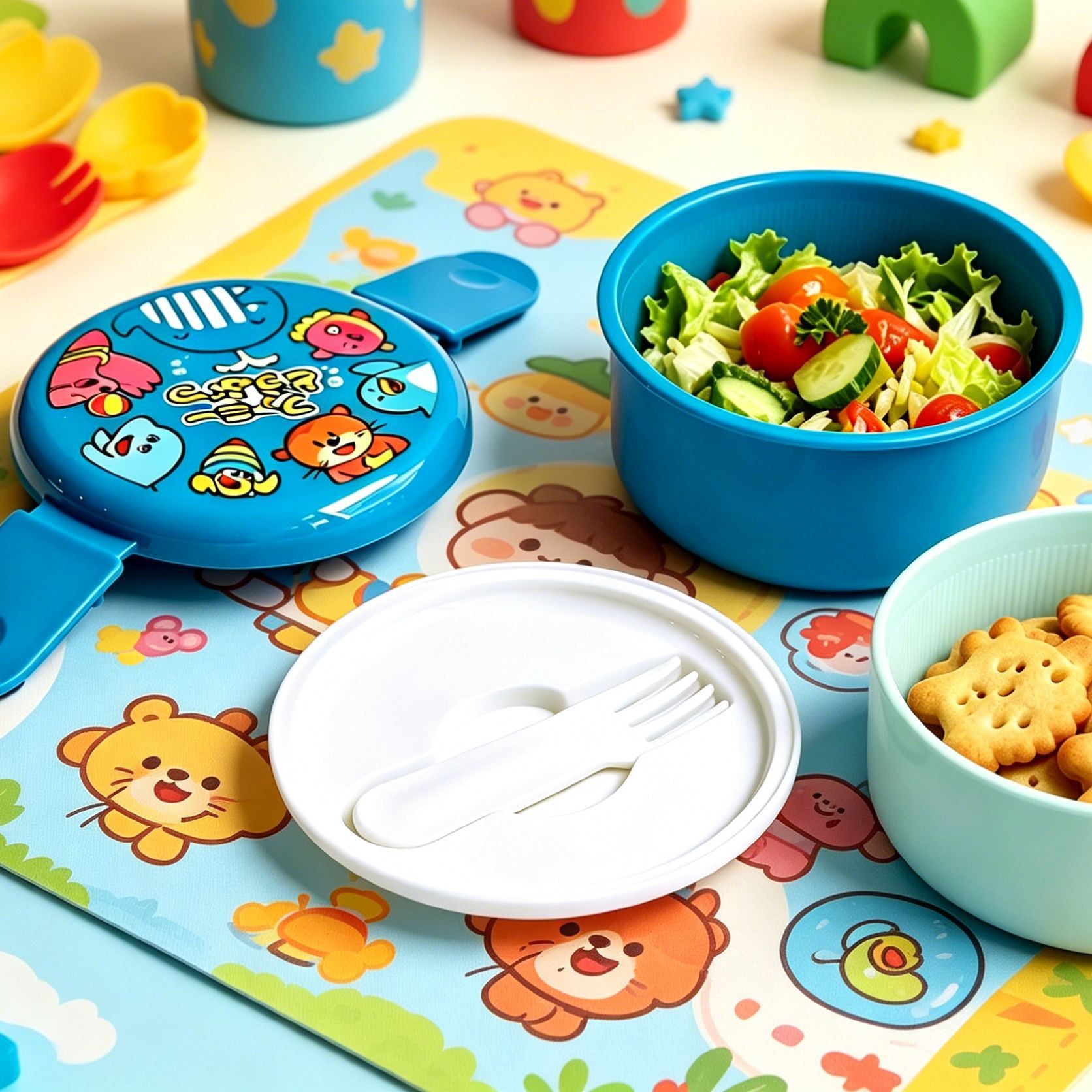 Mini Animal Lunch Box Japanese - Japanese Snacks 评论和价格