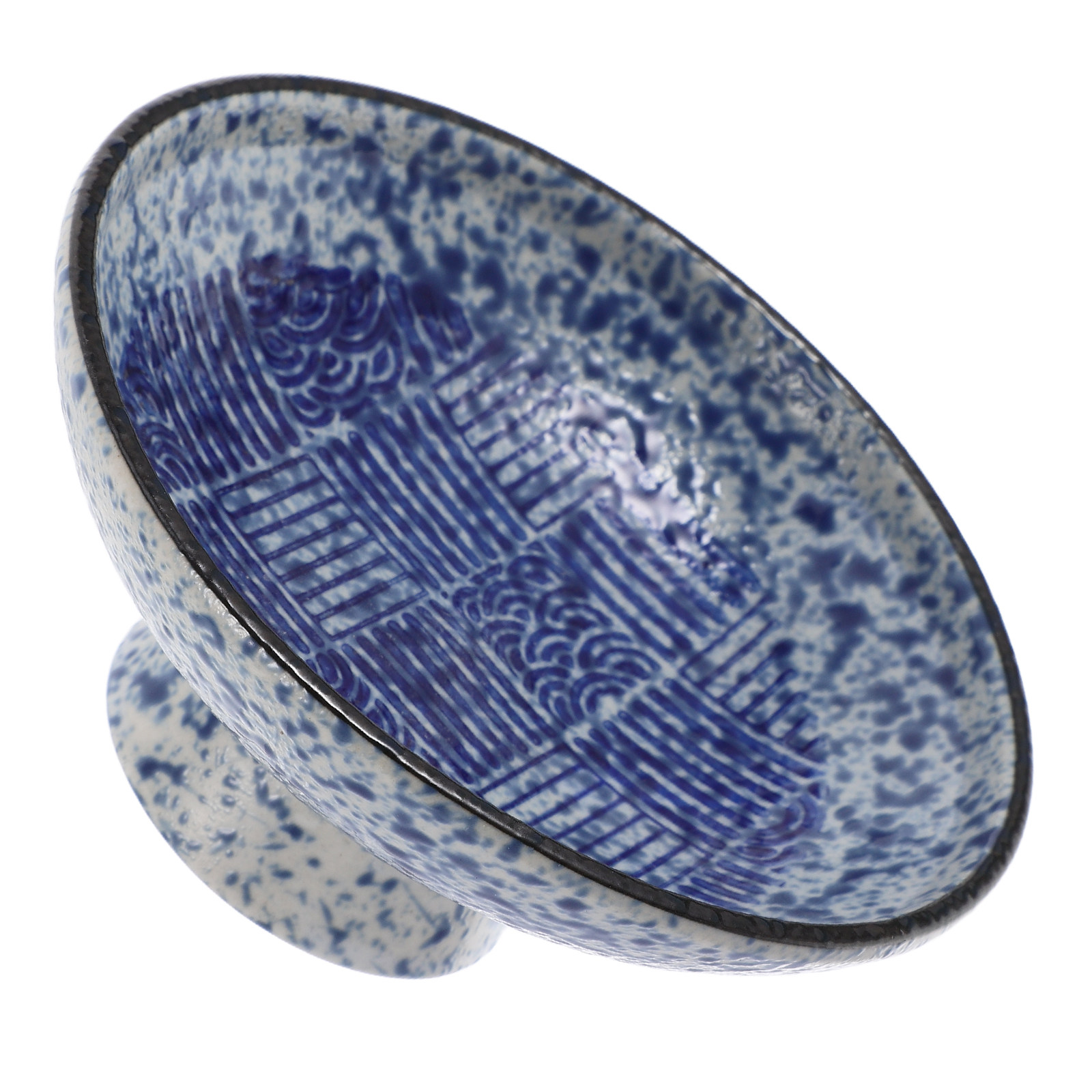 Ceramic Footed Fruit Bowl Japa - Japanese Snacks 评论和价格