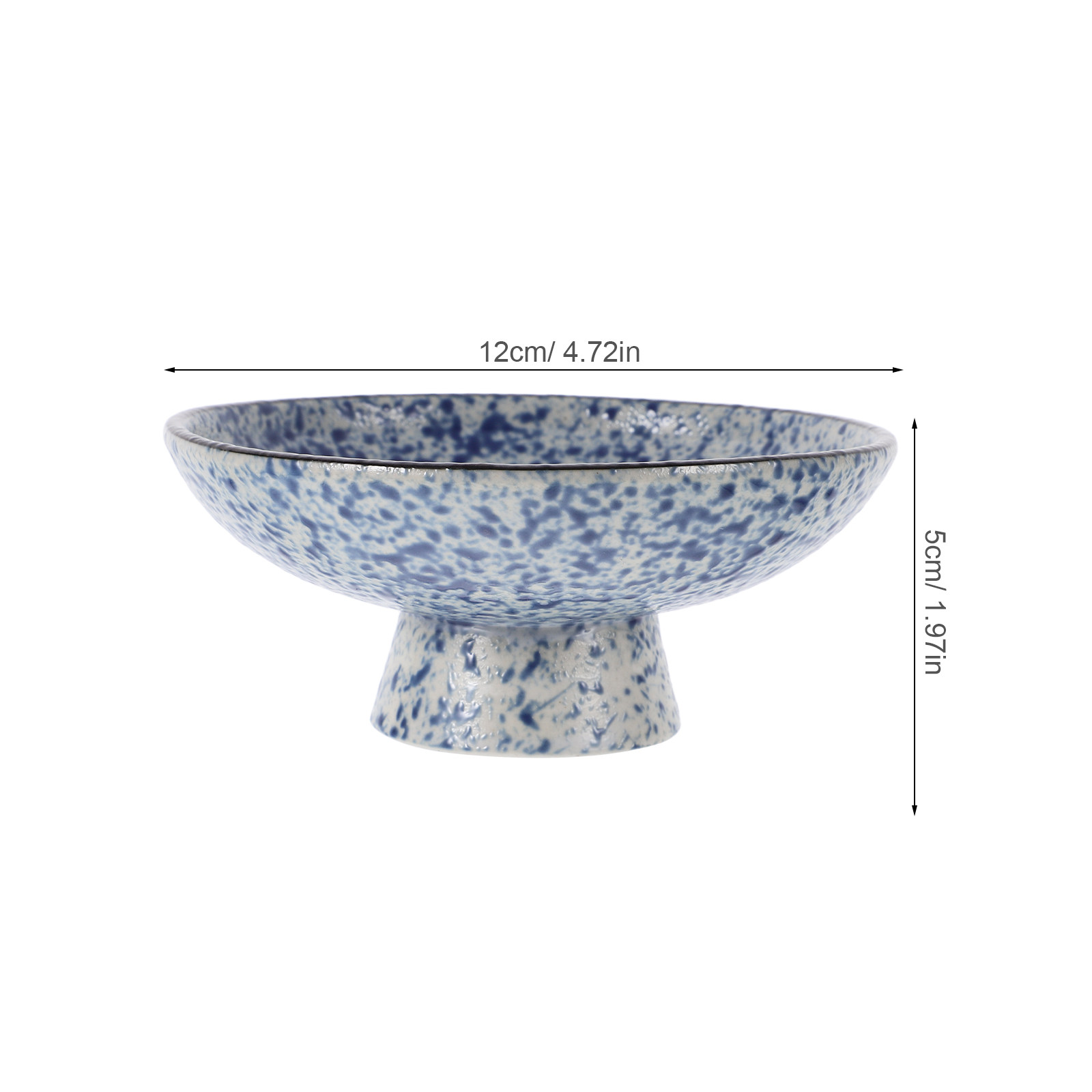 Ceramic Footed Fruit Bowl Japa - Japanese Snacks 评论和价格