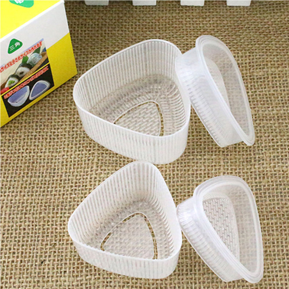 4Pcs Sushi Mold Set Triangle R - Sushi Making Kit 评论和价格