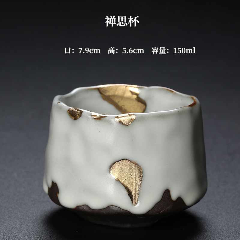 Shino Ware Gilded Handmade Jap - Japanese Tea 评论和价格